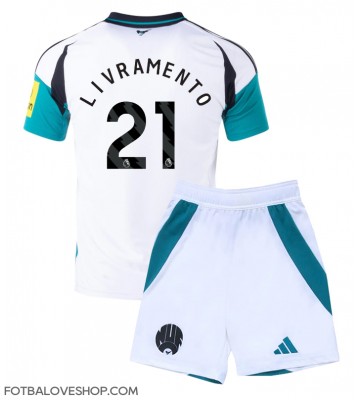 Newcastle United Tino Livramento #21 Dětské Alternativní Dres 2024-25 Krátký Rukáv (+ trenýrky)